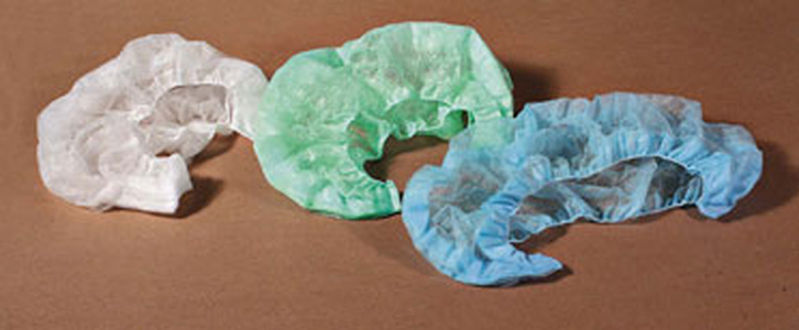 DISPOSABL NONWOVEN MOB CAPS SINGLE ELASTIC