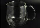 Heat Resistant Borosilicate?Glass Coffee Mugs Double Wall Insulated