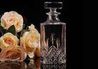Hand Made Colored Glass Wine Bottles With Corks , Luxury Wine Bottle