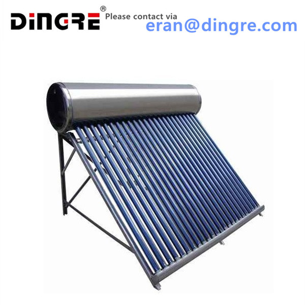 Passive solar water heater supplier China Solar geyser factory DR88