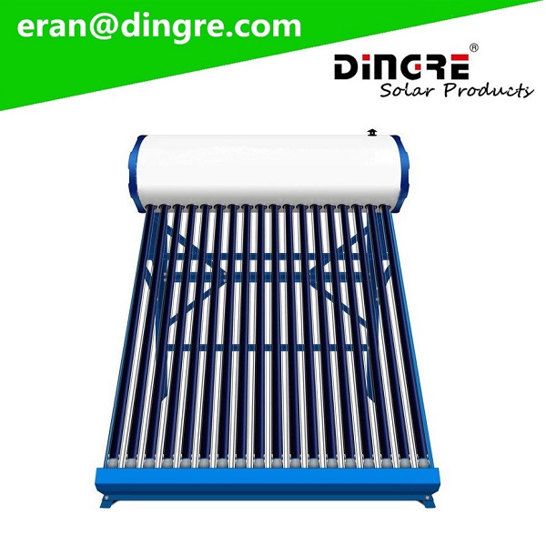 Non-pressurized Solar Water Heater with vacuum tube China exporters DR-66