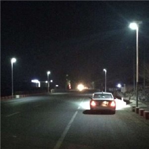 SC-NH50 160lm/w bridgelux led chip whole lamp 2100lm All in One Design Integrate LED Solar Street Light