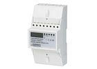 100A Max Current 3 Phase Din Rail KWH Meter With Backlight Source LCD Display