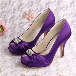 Purple Bridesmaid Shoes