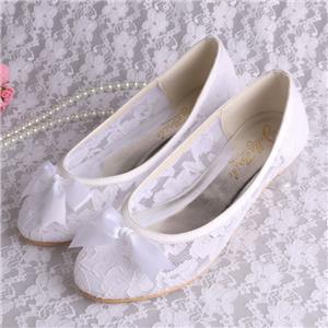 Ballet Flat Bridal Shoes