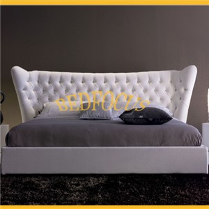 Contemporary Fabric Bed