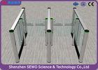 Double Arm Brushless Motor Low Noise flap barrier turnstile for Metro Entry and Exit