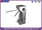 Half-height Intelligent Fingerprint Tripod Turnstile for Metro Station, Office building