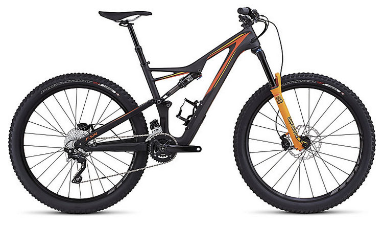 2016 Specialized Stumpjumper FSR Comp Carbon 29 Mountain Bike
