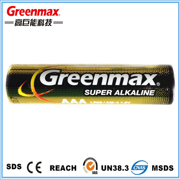 Aluminium Foil 1.5v Aaa Am4 Lr03 Alkaline Battery