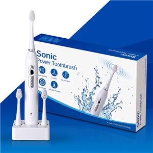 Sonic Toothbrush With Sound Waves