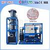22mm 28mm 35mm Ice Tube Machine For Freezing Seafood / Meat / Vegetables