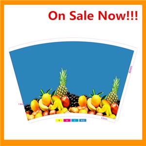 Pe Coated Customer Logo Paper Cup Body Stocklot