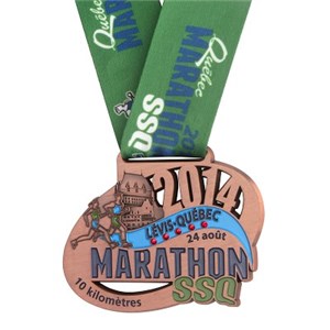 LED Light Marathon Medal