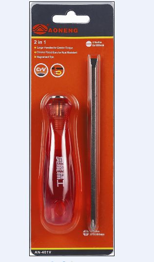 Double-head PVC screwdriver