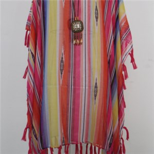 Summer Polyester Printed Beach Cover With Different And Beautiful Fringe