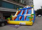 Sea World Theme Commercial Inflatable Dry Slide For Event Activities