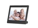 Black 8 Inch Small Electronic Digital Photo Frames Support SD / MMC Cards