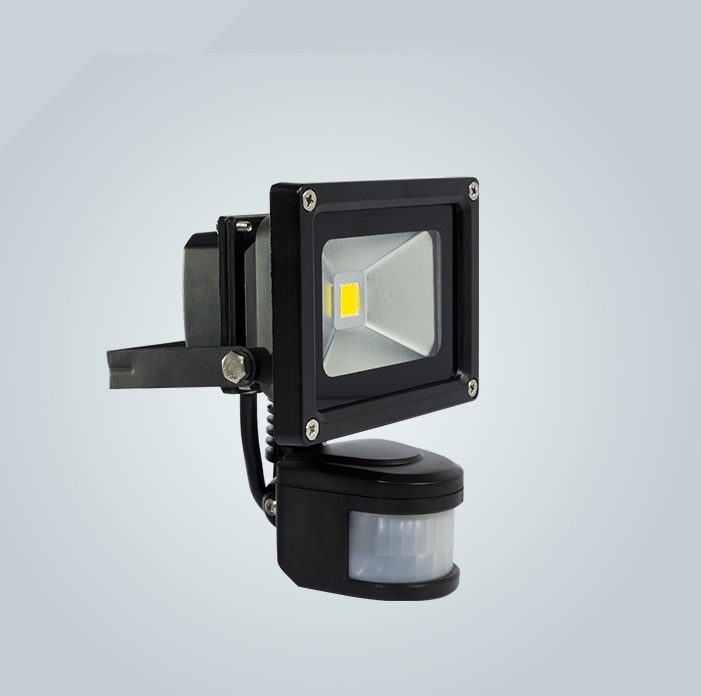 Hot sell IP65 Waterproof 10w sensor led flood ligh