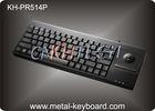 Self - service 81 keys Keyboard with integrated trackball , waterproof computer keyboard