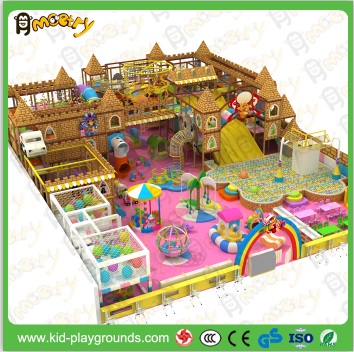 Amusement Park Games Labyrinth Kids Indoor Playground with Slides
