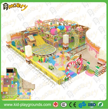 Big Size Indoor Soft Playground Equipment From Guangzhou