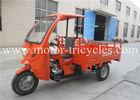 Front Cabin Covered Motorcycle Three Wheel RS200ZH-FB With 12V 9A Battery