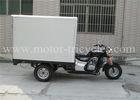 CDI Three Wheel Cargo Motorcycle Trike Closed Box Single Exhaust Air Cooled