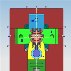 Hardware Auto Cylinder Part Moulds