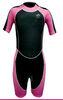 Smooth Skin Neoprene Diving Suit , Kids Neoprene Shorty Wetsuit Waterproof