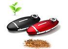 Black / Red Refillable Electronic Cigarette 128mm Dry Herbal Vaporizer