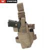 Camouflage Tactical Gun Holsters for Women , Army Drop Leg Holster