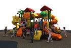 Lldpe Plastic Kids  Outdoor Playground Equipment With 1090*770*480cm