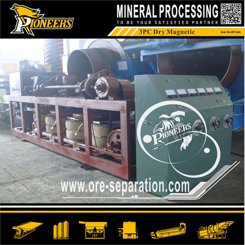 Coltan Upgrading Dry Belt type Magnetic Separator
