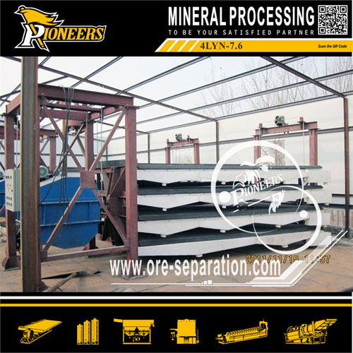 4lyn Multi-Decks Shaking Tables for Gold Mining