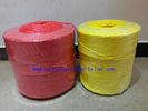3mm Twist Yellow Banana Twine , Agricultural Twine High Breaking Strength
