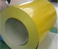 Zn 60g Painted Color Coated Galvanized Steel Coil , Customized PPGL Coil