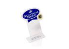 Custom Printed Plastic Tent Card Holder Double Sided For Information Showing