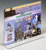 T - style Clear Acrylic Sign Holder for Tabletops, Bottom Insert , for advertising