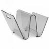 W Shape Acrylic Card Display Stands Rack for Magazine Newspaper