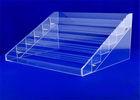 Clear Acrylic Nail Polish Display Stand , Acrylic Nail Polish Organizer 6 Tier