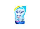 OPP Film Coted Laundry Detergent Bag , Heat Sealing Stand Up Pouch With Spout