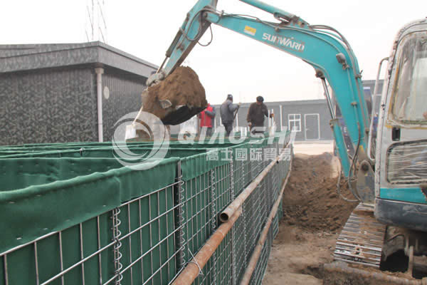 Qiaoshi sale galvanized welded wire mesh hesco barriers