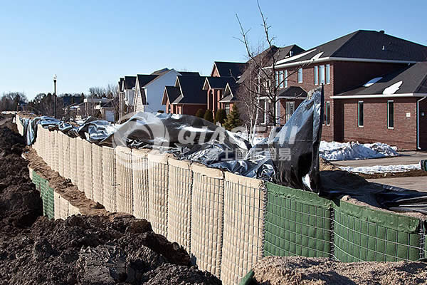 wide original military applications Hesco barrier Qiaoshi
