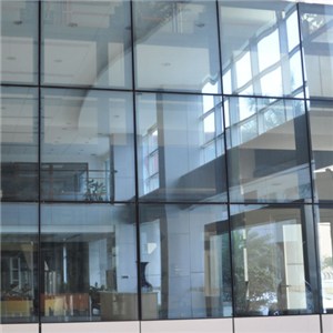 Laminated Tinted Glass Curtain Wall