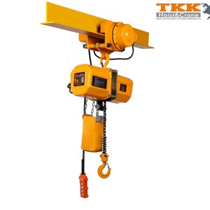 Electric Chain Hoist With Motorized Trolley