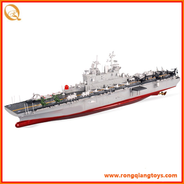 Super RC toy ! New design 1:350 scale rc amphibious warship radio control boat toy RC94193833