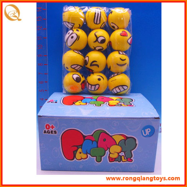 PU stress ball 6cm funny emoji face toy gift SP718120154A-5