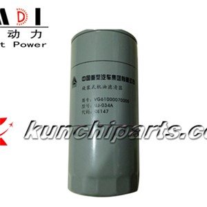 Sinotruk Howo VG61000070005 Oil Filter JX0818
