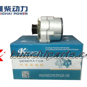 Weichai WP10 612600090630 Generator Assembly 8PK 2000W